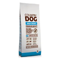 Country Dog High Energy sausas maistas šunims 15 kg