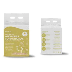 Belocat TOFU kraikas 6L/2,5kg (Pušies kvapo) — 3 nuotrauka