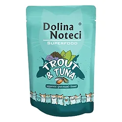 DOLINA NOTECI Supermaistas upėtakis ir tunas 85g paketėlis