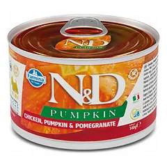 Farmina N&D Dog Pumpkin Mini Chicken, Pumpkin & Pomegranate 140 g