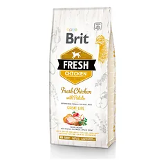 BRIT Fresh chicken with potato adult great life 12 kg