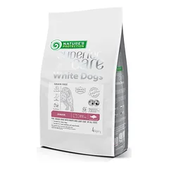 Nature's Protection Superior Care visų dydžių jaunų baltakailių šunų sausas begrūdis pašaras su balta žuvimi, 4 kg — 3 nuotrauka
