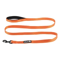 Alcott Adventure pavadėlis 180 cm oranžinis - atspindinti juosta šunims, oranžinė