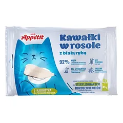 Comfy Appetit Sterilized Balta žuvis sultinyje 4x85g