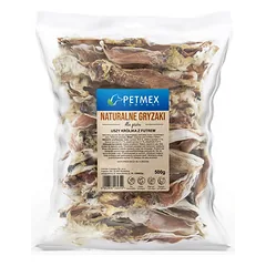 PETMEX Triušio ausys su kailiu 500g