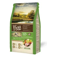 Sam’s Field PUPPY Fresh Chicken Potato sausas maistas šuniukams Vištiena Sams Field, 13 kg