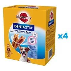 PEDIGREE DentaStixc (mažų veislių) dantų priežiūros skanėstai šunims 112 vnt. - 16x110 g