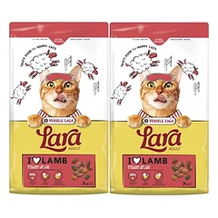 VERSELE-LAGA Lara Adult Lamb 2x7kg - Suaugusių kačių ėdalas su ėriena