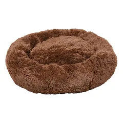 Flamingo Hundebett Krems rund dunkelbraun, Labai dideliems > 45 kg — 2 nuotrauka