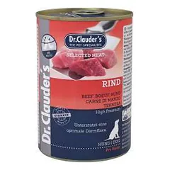 DR. CLAUDER'S Beef konservai šunims su jautiena, 200 g parduotuvėje petreon.lt