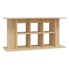 Prolenta Premium akvariumo stovas Dade City, 120 x 40 x 60 cm, pilka, mediena — 3 nuotrauka