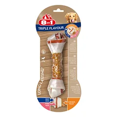 8in1 Flavours L trigubo skonio kaulas didelių veislių šunims, 1 vnt.