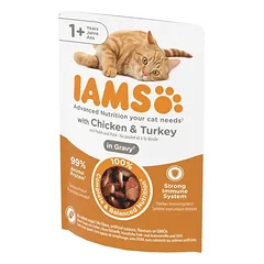 IAMS Cat Delight Chicken&Turkey in gravy 85g
