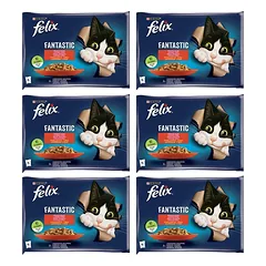FELIX Kaimo skonių želė su jautiena ir vištiena 12x(4x85g)