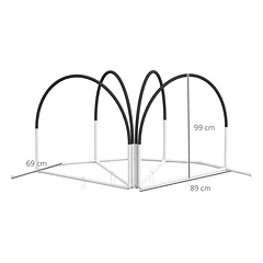 Šunų agility rinkinys 89 × 69 × 99 cm — 3 nuotrauka