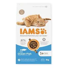 Sausas kačių maistas - IAMS CAT ADULT OCEAN FISHER, 3 kg