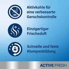 Catsan Active Fresh sugeriantis kraikas katėms, 8 l — 4 nuotrauka