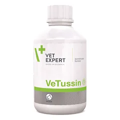 VETEXPERT Vetussin pašaro papildas šunims ir katėms, kvepavimo takams 100ml