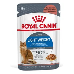 ROYAL CANIN Light Weight Care12x85g drėgno ėdalo padaže suaugusioms katėms, linkusioms į antsvorį