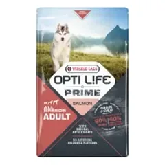OPTI LIFE Prime Adult Salmon ALL BREED su lašiša