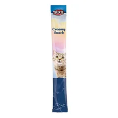 Trixie Creamy Snack With White Fish skystas papildomas skanėstas katėms su baltąja žuvimi, 5×14 g