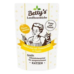 Betty's Landhausküche Cat maišeliai 12 x 100 g, drėgnas maistas katėms — 2 nuotrauka
