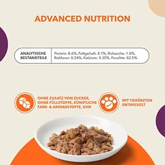 IAMS Advanced Nutrition Senior 7+ Land & Sea Collection drebučiuose, drėgnas maistas katėms — 4 nuotrauka