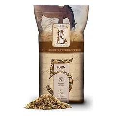 Mühldorfer 5-Korn Plus be avižų, pašaras arkliams, 20 kg — 2 nuotrauka