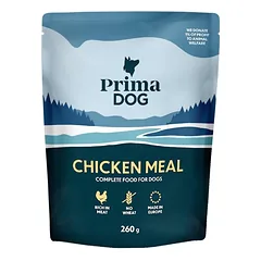 PrimaDog Chicken Meal konservai šunims su vištiena, be kviečių, 260 g nuotrauka