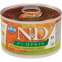 FARMINA N&D Pumpkin Boar & Apple konservai su šerniena ir obuoliais 140 g