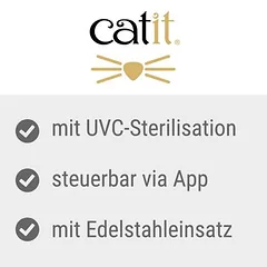 Catit Pixi Smart geriamasis fontanas katėms, Geriamasis fontanas 2 l — 4 nuotrauka