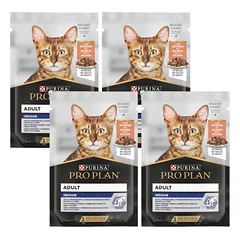 Purina Pro Plan Indoor Adult su lašiša katėms 4x85g