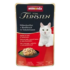 animonda vom Feinsten Pouch drėgnas maistas katėms, ekonominė pakuotė 36 x 50 g — 5 nuotrauka