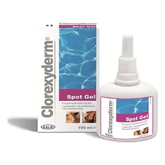 CLOREXYDERM Spot gel 100ml  antibakterinis gelis šunų ir kačių odai