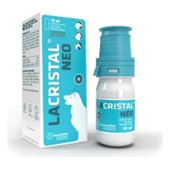 Lacristal Neo Akių lašai katėms ir šunims lęšiuko drumstumo mažinimui 10 ml