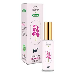 Natural Derma Pet kvepalai patelėms šunims ir katėms, gėlių ir medienos kvapo, 30 ml