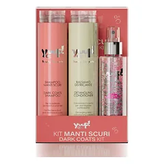 Yuup! Dark Coats Set - priežiūros rinkinys tamsaus kailio šunims ir katėms