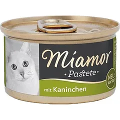 Miamor Pastete rabbit 85g skardinė