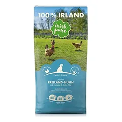 Irish Pure sausas maistas jauniems šunims, vištiena su daržovėmis ir kelp dumbliais