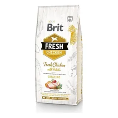 Brit Fresh Chicken & Potato Adult Great Life 12kg