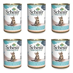 SCHESIR Tunas su alaviju kačiukams 6x140 g