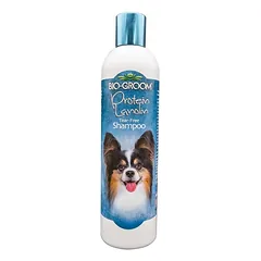 Bio-groom Protein Lanolin – šampūnas šunims ir katėms be sulfatų, nedirgina akių, 355ml
