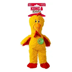 KONG Knots Chicken M/L – pliušinis žaislas šunims su vidine virve