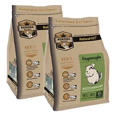 KORONA NATURY Natural-Vit maistas šinšiloms 2x750g