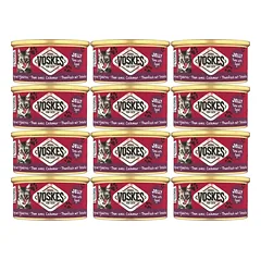 VOSKES Jelly Tuna with Squid 12x85 g 100% Tunas su kalmarais želatinoje, papildomas maistas katėms