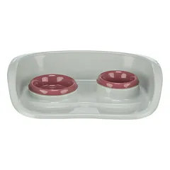 Trixie dubenėlių rinkinys 0,25 L x 9 cm ir 0,3 L x 11 cm / 46 x 11 x 30 cm