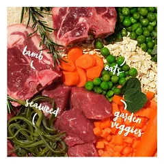 BARKING HEADS Bowl Lickin Goodness Lamb (ėriena) sausas pašaras šunims 12kg, 12 kg — 5 nuotrauka