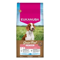 Eukanuba Grain Free Senior Small & Medium mit Seefisch