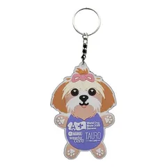 World Dog Show raktų pakabukas, PUDELIS, 6x0,5x10 cm — 4 nuotrauka