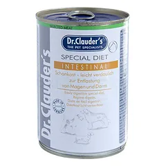 DR. CLAUDER'S Special diet intestinal konservai skrandžio problemų turintiems šunims, 400 g parduotuvėje mumbo.lt